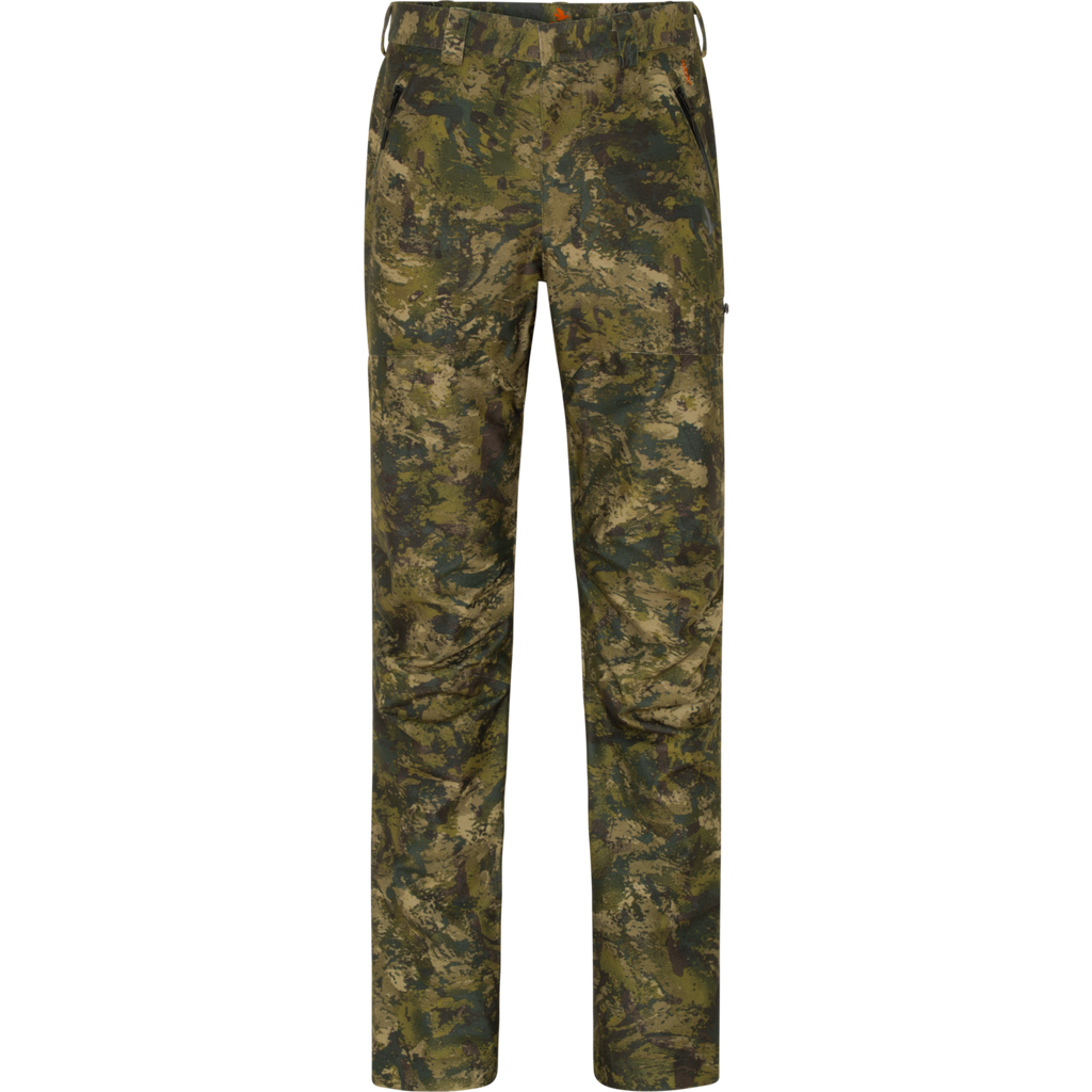Seeland Avail Camo Trousers with zipped pockets and elasticated waist