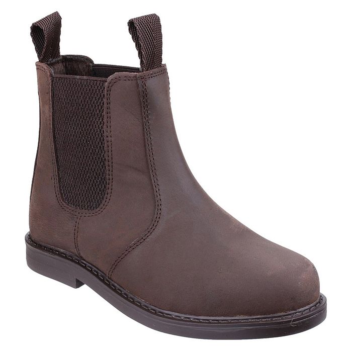 Cotswold Brown Camberwell Dealer Boots for Kids 
