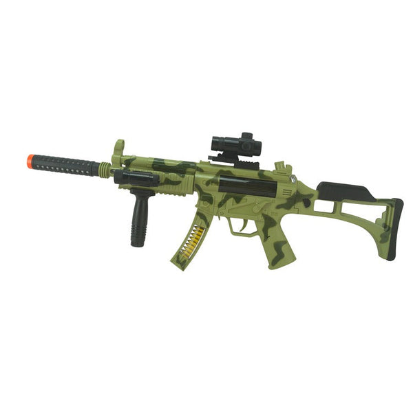 Camo MP5 Toy Gun with scope and grip