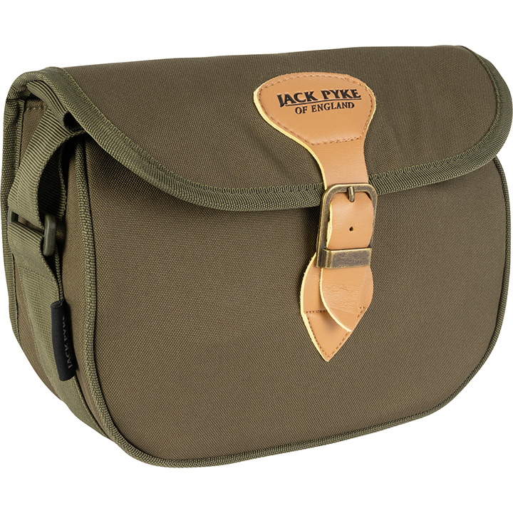Jack Pyke Green Speedloader Cartridge Bag with adjustable straps