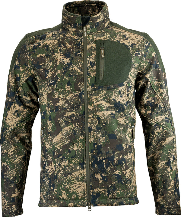 Jack Pyke Digicam Softshell Waterproof Jacket with zipped pockets