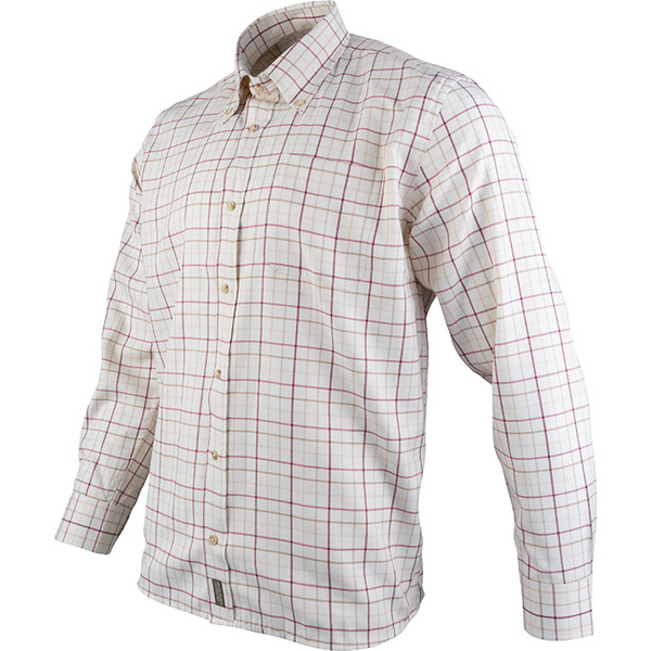 Jack Pyke Countryman Shirt - Burgundy Check