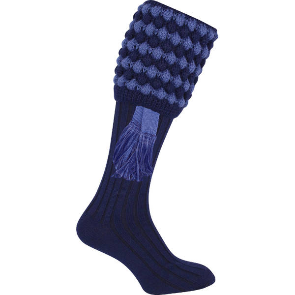 Jack Pyke Pebble Sock - Navy with garters