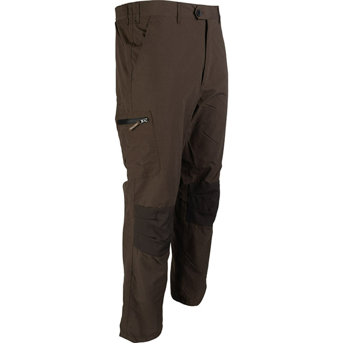 Jack Pyke Weardale Waterproof Trousers - Men's Brown, Breathable Hunting Pants, 32L Inseam