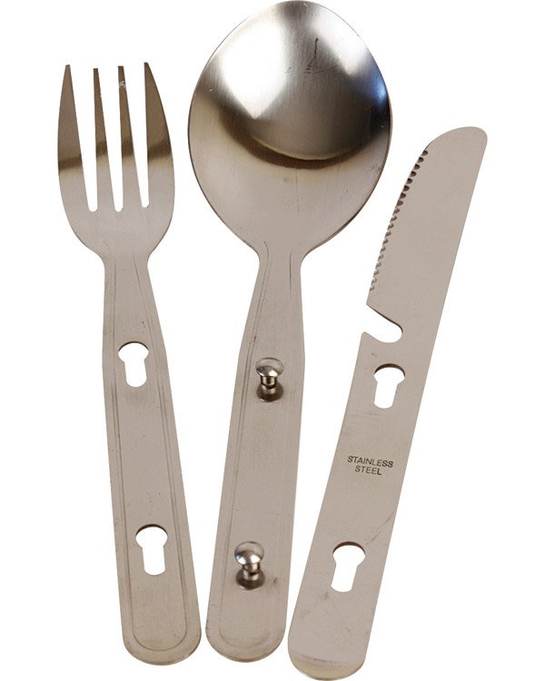 Kombat Cadet Knife Fork Spoon Set