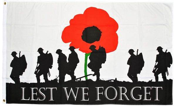 Lest We Forget (Army) Flag
