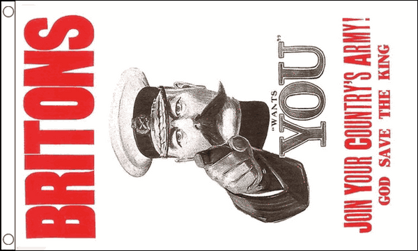 Lord Kitchener Needs You Flag