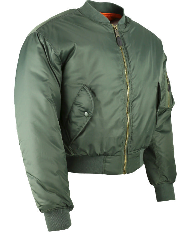 Kombat MA1 Green Reversible Bomber Jacket