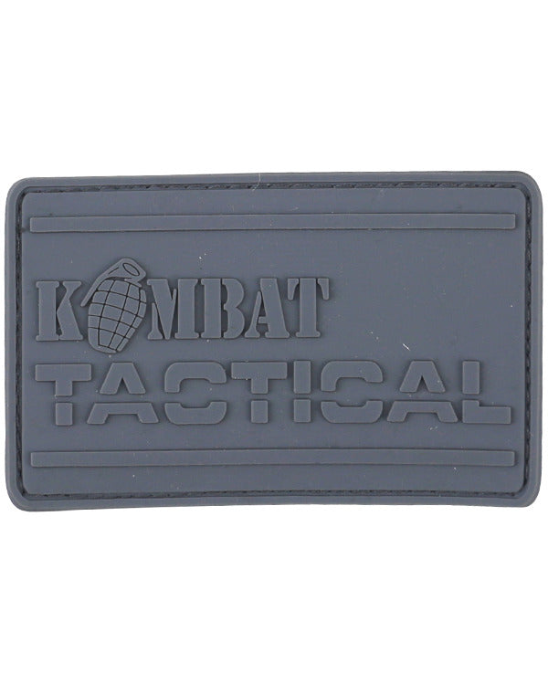 Kombat PVC Tactical Patch - Gunmetal Grey