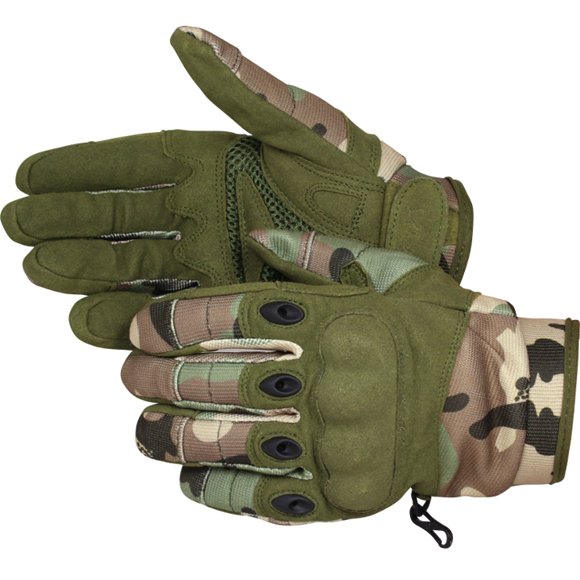 MTP Camo Viper Elite Gloves with reinforced knuckles