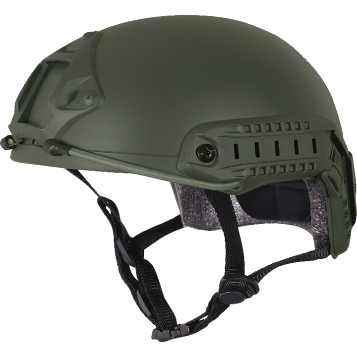 Green Viper FAST Helmet with adjustable straps