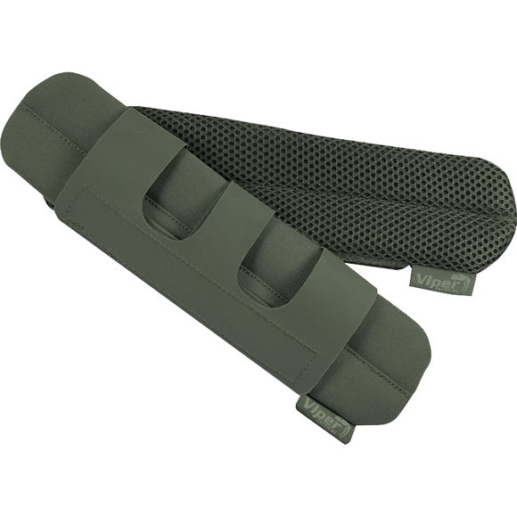 Viper Green Shoulder Comfort Pads with ventex padding