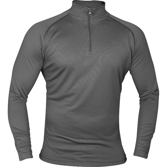 Grey Viper Mesh Tech Armour Wicking Top with 1/4 zip