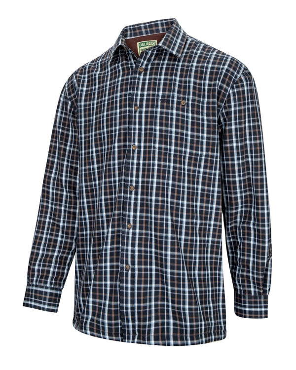 Hoggs of Fife Bark Fleece Lined Shirt