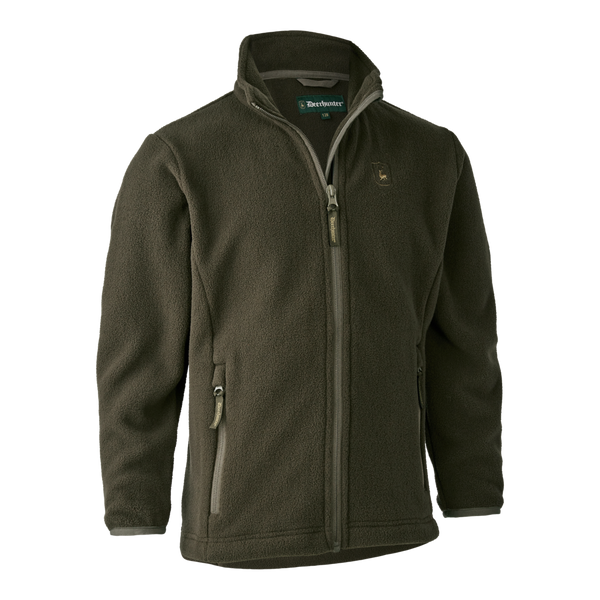Deerhunter Youth Chasse Fleece Jacket Olive Green