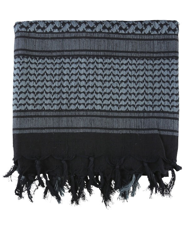 Kombat Black and Grey Shemagh