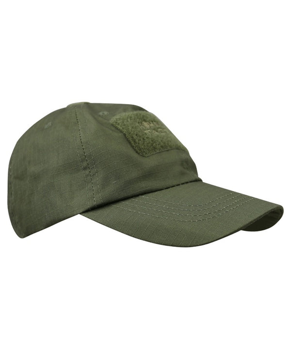 Kombat Olive Green Operators Cap with velcro patch for patches