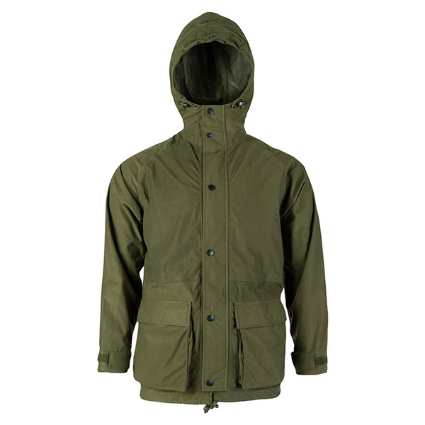 Jack Pyke Green Rannock Jacket with mesh lining and drawstrings