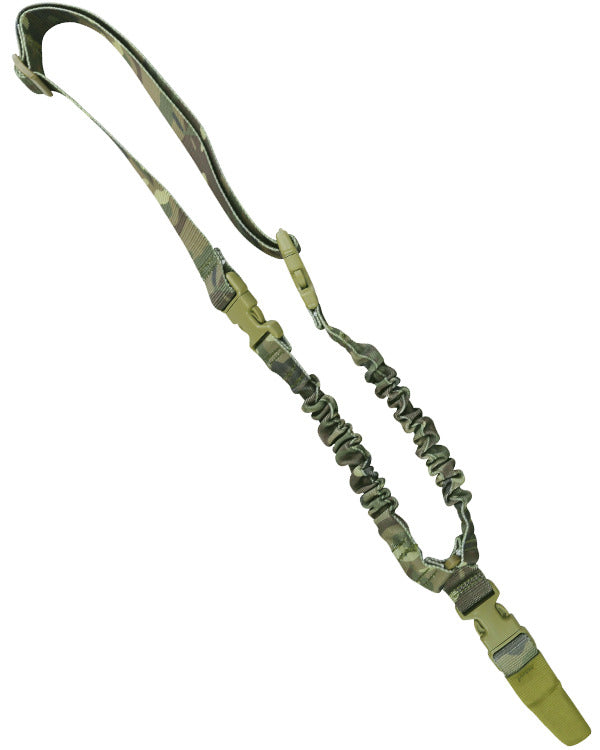 Kombat BTP Camo Single Point Adjustable Bungee Sling with quick release buckles