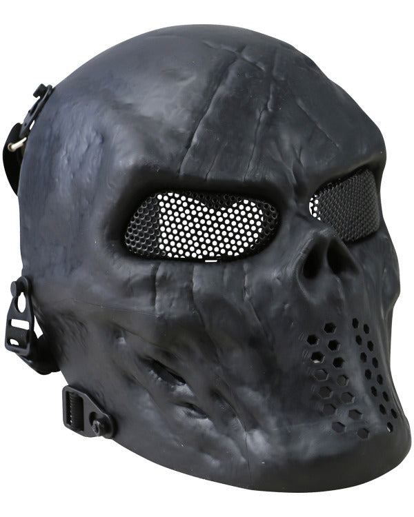 Kombat Skull Mesh Mask with adjustable elastic straps