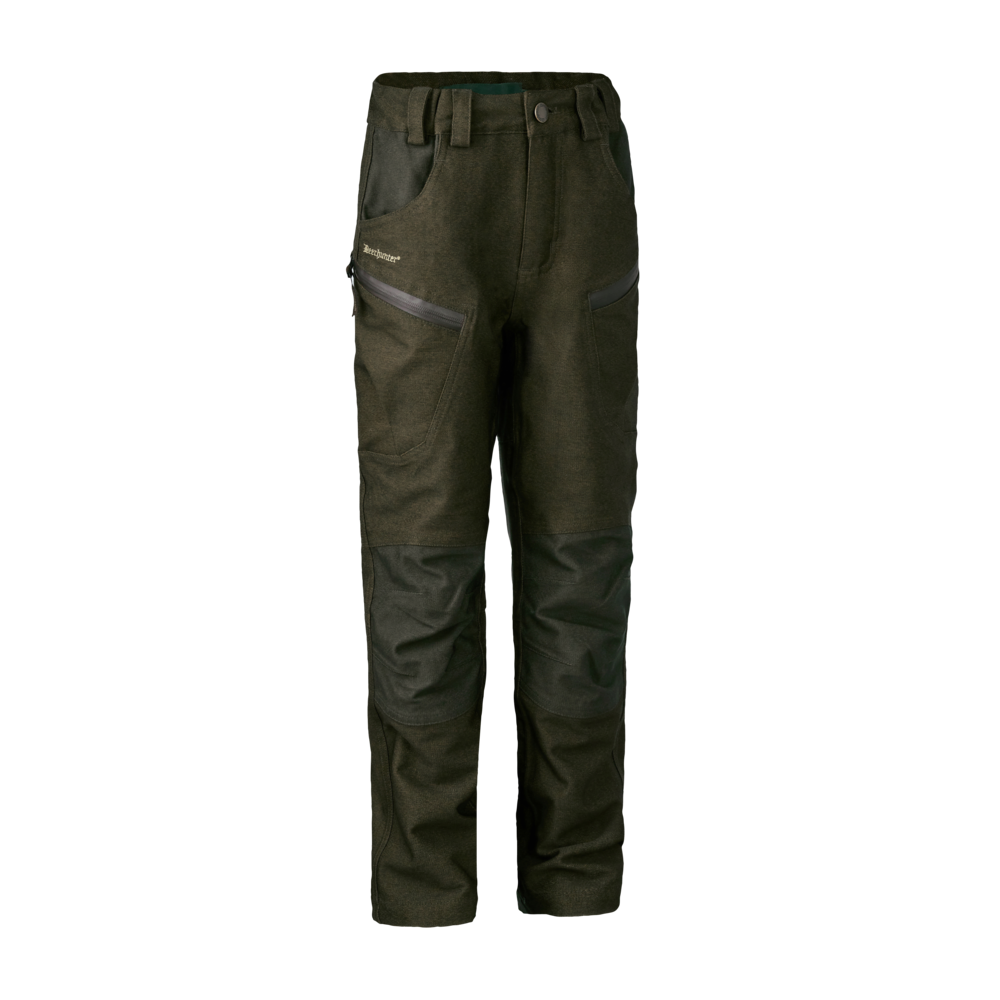 Deerhunter Youth Chasse Trouser Olive Green with adjustable waist