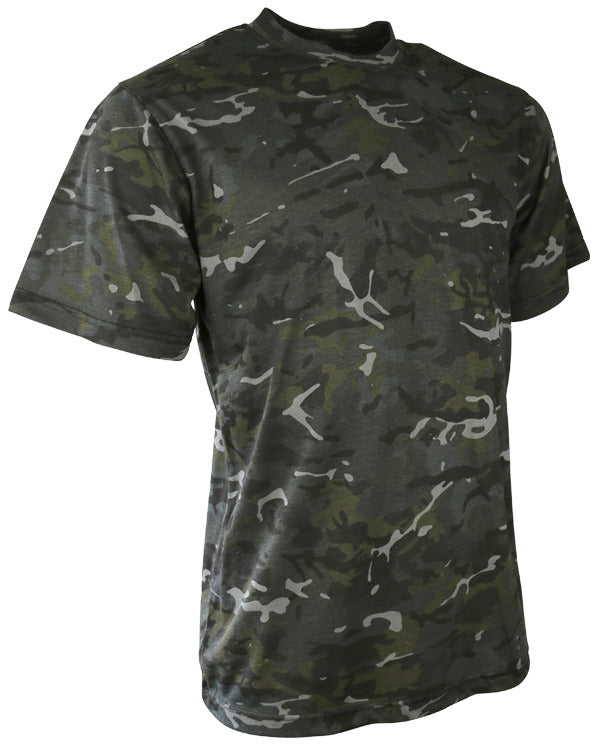 Kombat BTP Black Camo T-Shirt 