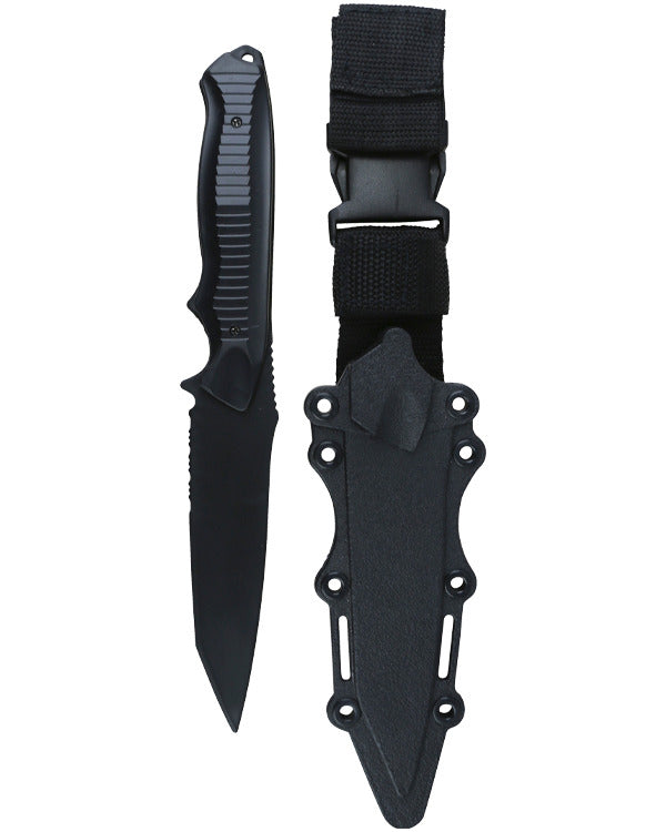 Kombat Tanto Plastic Airsoft Knife - Black