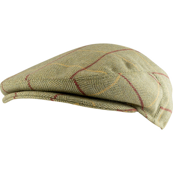 Jack Pyke Wool Blend Flat Cap - Tweed