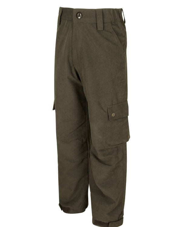 Hoggs of Fife Junior Struther Waterproof Trousers with mesh lining and side pockets