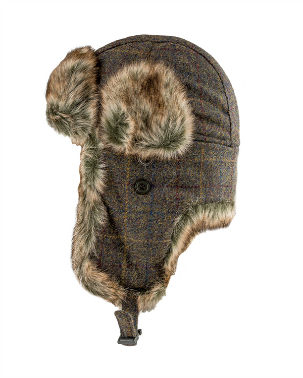 Jack Pyke Wool Blend Trapper Hat - Brown